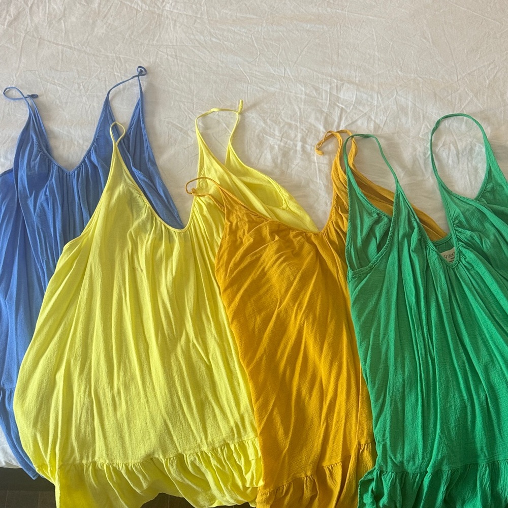 9seed Tulum cover up set of 4